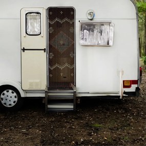 Tenda di colore naturale in bambù per porte 90x200 cm Rhombus – Maximex