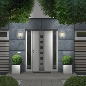 Briloner 3600-015 - Applique da esterno KAIRO 1xE27/12W/230V IP44 nero