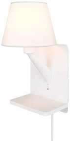 Lampada da parete bianca Comfort - Trio