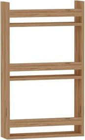 Mensola Sospesa Portariviste 3 Ripiani 54x14x90 Mara Rovere