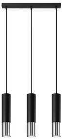 Lampada a Sospensione 3xGU10 in Acciaio LOOPEZ 3L
