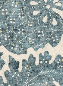 Lewis & Wood Carta da parati Pomegranate - Sea Holly