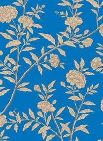 Cole & Son Carta da parati Roseberry - Cobalt
