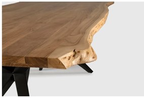 Tavolo da pranzo con piano in acacia 100x200 cm Mudri – MOME