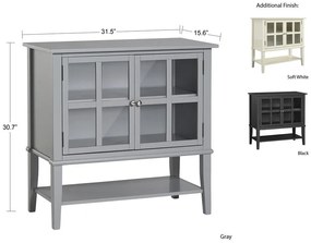 Vetrina grigia Franklin - Støraa