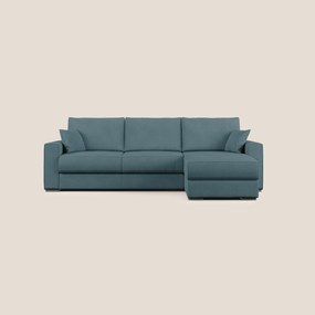 Dream Divano letto angolare in microfibra effetto pelle smacchiabile T15