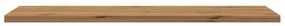 Mensole parete 4pz rovere artigianale 60x30x1,5cm in truciolato