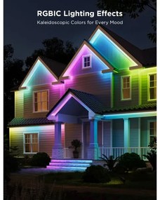 Govee - Striscia LED per esterni Pro SMART RGBICWW 10m Wi-Fi IP65