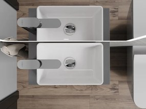 Mexen Nadia lavabo da appoggio 36 x 23 cm, bianco - 21613600