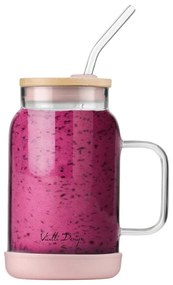 Barattolo con cannuccia 600 ml Fuori – Vialli Design