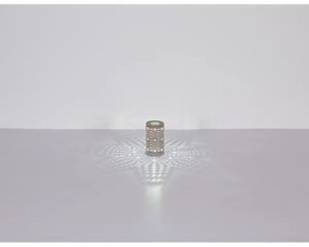 Globo 21018CH - Lampada da tavolo LED RGB touch AMIYAH LED/1W/5V 500mAh marrone