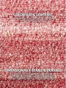 Tappeto rosa scuro tessuto a mano 160x230 cm Notting Hill Portobello – Ted Baker