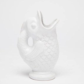 Vaso in ceramica bianca fatto a mano Blanco - Velvet Atelier
