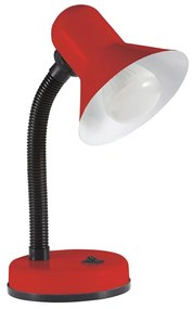 Lampada da tavolo SMIESZEK 1xE27/40W/230V rosso