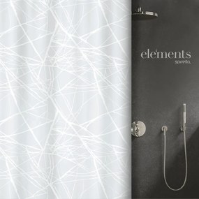 Tenda per doccia 180x200 cm Fores – Spirella