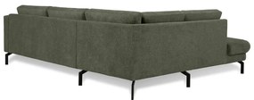 Divano angolare verde scuro (angolo sinistro) Gomero - Scandic