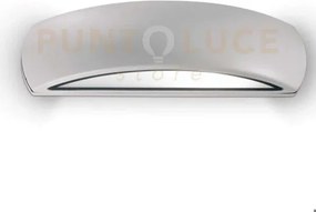 Giove applique a parete esterno ip54 grigio 1 luce attacco e27