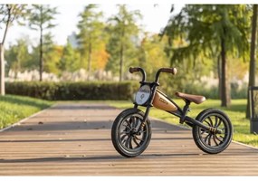 QPlay - Bici a spinta FEDURO nero/beige