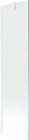 Mexen Next paratia per vasca da bagno 1-anta 50 x 150 cm, trasparente, bianco - 895-050-000-00-00-20
