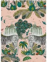Clarke & Clarke Carta da parati Lost World - Pink