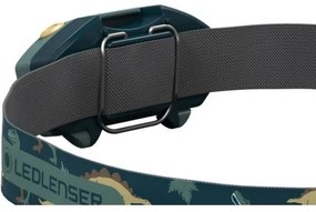 Ledlenser KIDLED2 DINO - Lampada frontale LED dimmerabile per bambini/1xAAA IPX4 40 lm 20 h verde