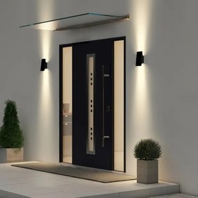 Viking - Lampada da parete solare a LED dimmerabile LED/1,5W/3,7V IP65 4000K 2000 mAh