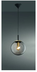 Lampada a sospensione in vetro nero , ø 25 cm Dini - Fischer &amp; Honsel