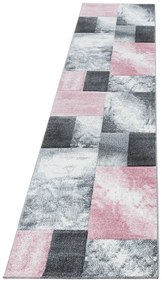Passatoia rosa-grigio 80x300 cm Hawaii - Ayyildiz Carpets
