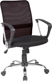Sedia da ufficio Q-078 nera – 58x46x95 cm
