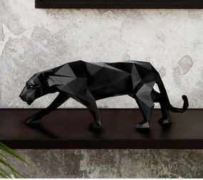 BONGELLI PREZIOSI Statua pantera stilizzata Collezione modern animal h 15