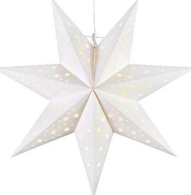 Markslöjd 705897 - Decorazione natalizia BLANK a LED/0,2W/3xAA Ø 45 cm bianca