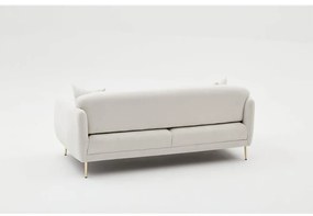 Divano letto bianco 210 cm Simena - Balcab Home