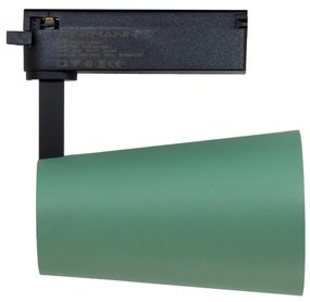 Faro LED 40W Monofase Verde CRI92 Bianco Variabile 38° - Bridgelux LED Colore Bianco Variabile CCT