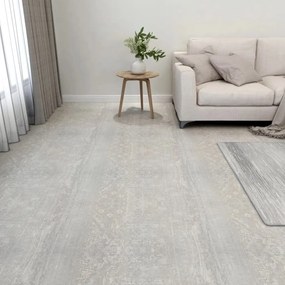 Listoni Pavimenti Adesivi 20 Pz İn Pvc 1,86 M² Grigio Chiaro /