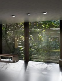 Plafoniera alluminio colore antracite opaco fanale led 6w 3000k cri...