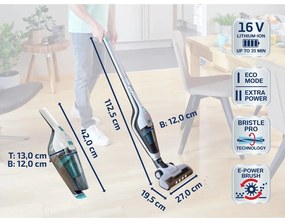 Aspirapolvere cordless Rotaro PowerVac 2v1 - LEIFHEIT