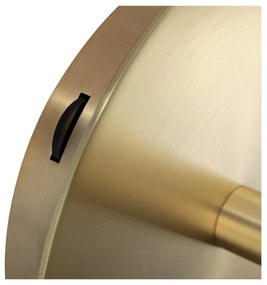 Lampada da parete LED argentata in metallo con intensità regolabile Omni Wall – UMAGE