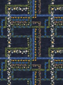Christian Lacroix Tapete Hortus - Fleuve