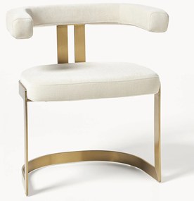 Sedia cantilever imbottita Gianni