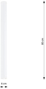 Plafoniera TECNO 1XXL da soffitto base GU10 Bianca