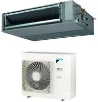 Climatizzatore Condizionatore Daikin Bluevolution Canalizzato Canalizzabile Media Prevalenza 24000 BTU FBA71A + AZAS71MV1 Monofase R-32 Wi-Fi Optional