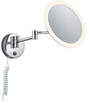 Applique Led da Bagno Piccola con Specchio Tondo Retroilluminato View GD Trio