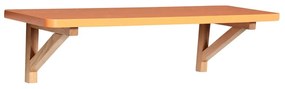 Mensola arancione in rovere 60 cm Arki - Hübsch