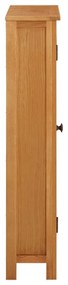 Armadietto 50x22x110 cm in legno massello di rovere