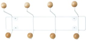 Appendiabiti a parete Saturnus Wooden Balls - Leitmotiv