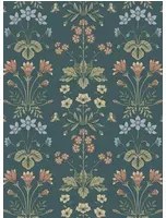 Sandberg Carta da parati Maj - Midnight & Blue