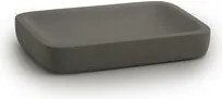 Gedy Ylenia Portasapone Gun Metal Matt In Resina
