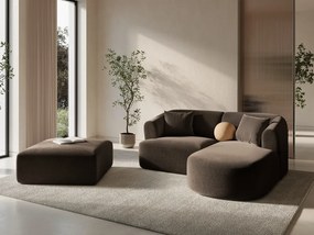 Pouf Campi in velluto – 90x90 cm