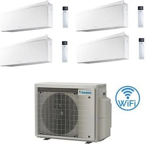 Climatizzatore GARANZIA ITALIA Daikin EMURA Quadri Split Inverter 7000 + 7000 + 9000 + 9000 BTU con U.E. 4MXM68A9 Classe A+++/A++ NOVITA' 2024