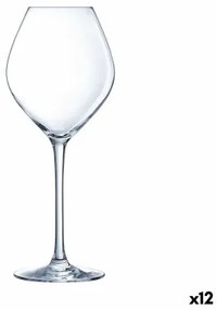 Calice per vino Luminarc Grand Chais Trasparente Vetro (470 ml) (12 Unità)